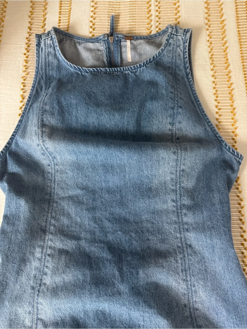 Free People Women's Atlas Denim Mini Dress